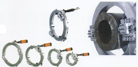 SPLIT FRAME COLD CUTTING - BEVELING MACHINE /